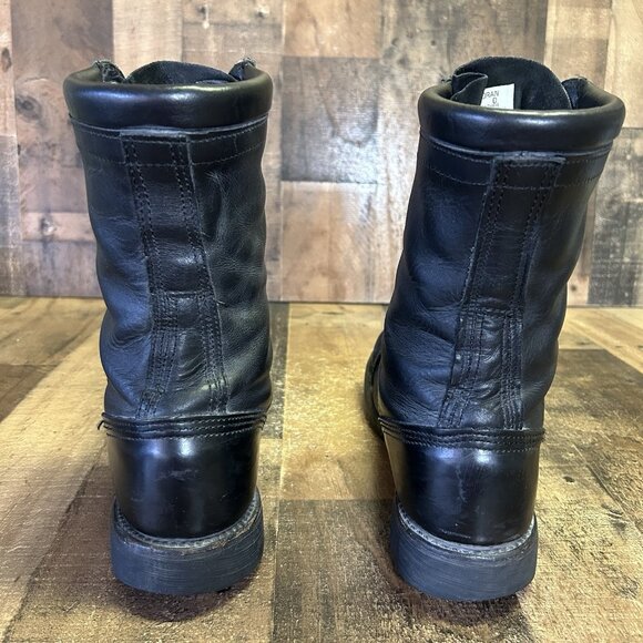 Corcoran 1525 Black Lace Up Field Jump Boots Mens 10.5 D - Picture 8 of 12